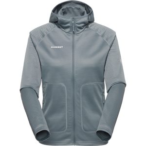 Mammut Multifunktionale Midlayer-Jacke mit Kapuze Crag ML Hooded Jacket Women Grau M