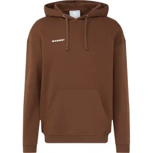 Mammut Baumwoll-Hoodie für jeden Tag Base ML Hoody Men Mini Logo Brown XXL