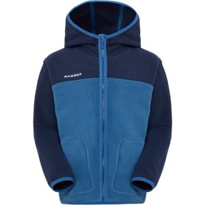 Mammut Multifunktionale Fleecejacke mit Kapuze Waymarker ML Hooded Jacket Blau 128
