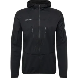 Mammut Leichter, wärmeregulierender Midlayer für Skitouren Aenergy ML Hybrid Hooded Jacket Men Schwarz XL
