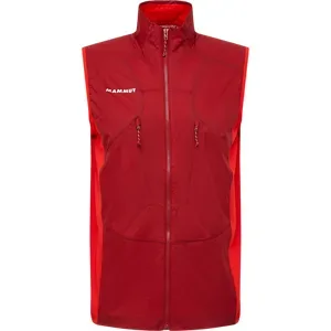 Mammut Leichte, wärmeregulierende Weste für Skitouren Aenergy ML Hybrid Vest Men Rot XL