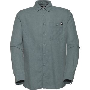 Mammut Langärmliges Alltagshemd mit Naturfasern Alvra Summer Longsleeve Shirt Men Grau M