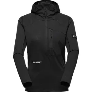 Mammut Vielseitiger, schnelltrocknender Hoodie für die Berge Eiger Nordwand Advanced FL Half Zip Hoodie Women Schwarz XL