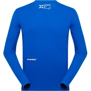 Mammut Schnelltrocknender Longsleeve für die Berge Eiger Nordwand FL Longsleeve Men Blau S