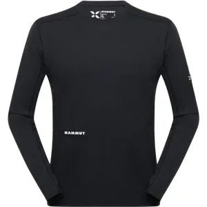Mammut Schnelltrocknender Longsleeve für die Berge Eiger Nordwand FL Longsleeve Men Schwarz M