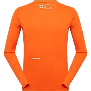 Mammut Schnelltrocknender Longsleeve für die Berge Eiger Nordwand FL Longsleeve Men Orange XXL