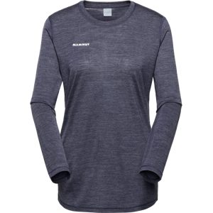 Mammut 100 % natürliches Performance-Shirt Tree Wool FL Longsleeve Women Blau L
