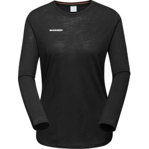 Mammut 100 % natürliches Performance-Shirt Tree Wool FL Longsleeve Women Schwarz L