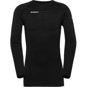 Mammut Nahtloser, langärmeliger Baselayer All-Mountain Seamless BL Longsleeve Mid Men Schwarz M