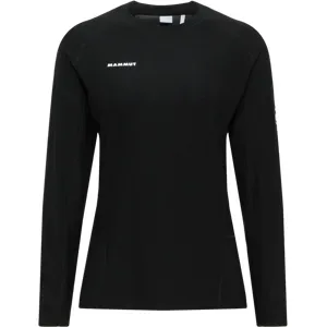 Mammut Vielseitiges Thermo-Langarmshirt mit Wolle Tree Wool Thermal FL Longsleeve Women Schwarz XL