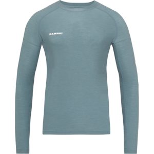 Mammut Vielseitiges Thermo-Langarmshirt mit Wolle Tree Wool Thermal FL Longsleeve Men Grau L