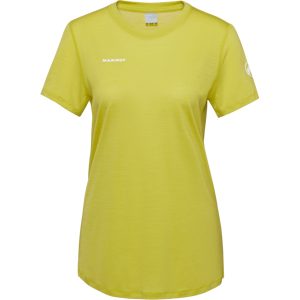 Mammut Performance-T-Shirt aus 100 % Naturfaser Tree Wool FL T-Shirt Women Gelb XS