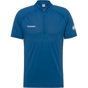 Mammut Atmungsaktives Funktionsshirt mit Halbreissverschluss Ducan FL Half Zip T-Shirt Men Blau XXL