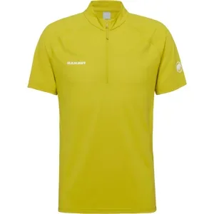 Mammut Atmungsaktives Funktionsshirt mit Halbreissverschluss Ducan FL Half Zip T-Shirt Men Gelb XL
