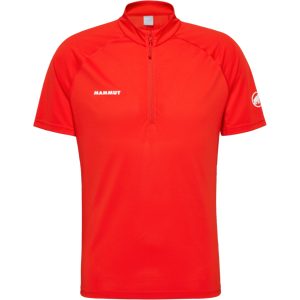 Mammut Atmungsaktives Funktionsshirt mit Halbreissverschluss Ducan FL Half Zip T-Shirt Men Rot XXL