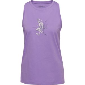 Mammut Alltags-Tanktop aus ökologischer Baumwolle Core Tank Top Women Flower Violet XL
