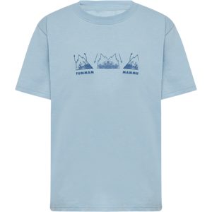Mammut Alltags-T?Shirt aus 100 % ökologischer Baumwolle Base T-Shirt Playground Blau 128