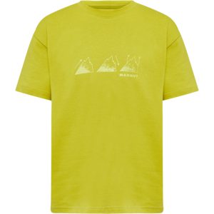 Mammut Alltags-T?Shirt aus 100 % ökologischer Baumwolle Base T-Shirt Playground Gelb 164