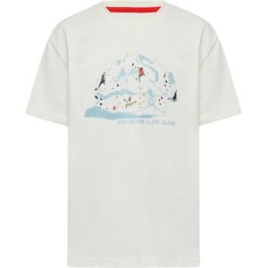 Mammut Alltags-T?Shirt aus 100 % ökologischer Baumwolle Base T-Shirt Climbing Weiß 104