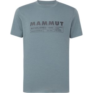 Mammut Multifunktionales T-Shirt mit Drirelease®-Technologie Trovat T-Shirt Men Logo Grau XXL