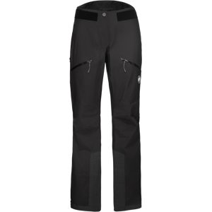 Mammut Technische Hardshellhose für den alpinen Einsatz Taiss Pro HS Pants Women Schwarz 46 S kurz