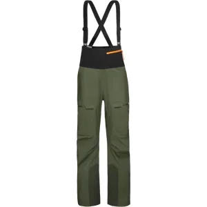 Mammut Bib-Freeride-Hardshellhose mit umweltbewusstem Design Haldigrat HS Bib Pants Women Grün 40
