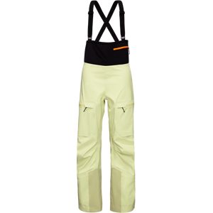 Mammut Bib-Freeride-Hardshellhose mit umweltbewusstem Design Haldigrat HS Bib Pants Women Gelb 32