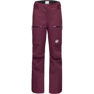 Mammut Isolierte All-Mountain-Skihose Stoney HS Thermo Pants Women Rot 44 L lang
