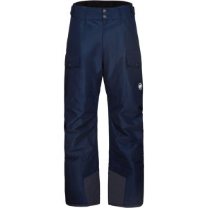 Mammut Isolierte Freeride-Hose Fall Line HS Thermo Pants Men Blau 46 S kurz