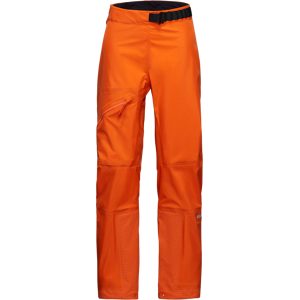 Mammut Minimalistische GORE-TEX Pro Berghose Eiger Nordwand Advanced HS Pants Women Orange 38