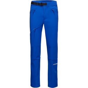 Mammut Abriebfeste Softshell-Berghose Eiger Nordwand Advanced SO Pants Men Blau 52 L lang