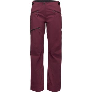 Mammut Extra robuste Softshell für die Berge Taiss Guide SO Pants Women Rot 38