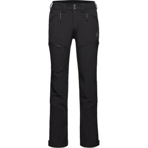 Mammut Bergfeste Softshellhose Zinal Guide SO Hybrid Pants Men Schwarz 52 L lang