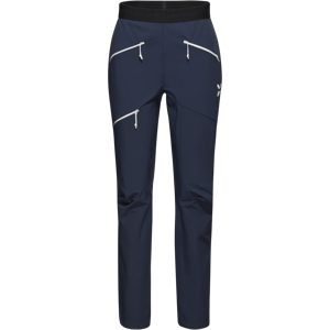 Mammut Leichte Softshellhose für alpine Touren im Sommer Eiger Nordwand Light SO Pants Women Blau 38