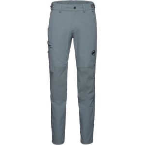 Mammut Multifunktionale Allwetter-Softshell-Wanderhose Runbold Guide SO Pants Men Grau 54 S kurz