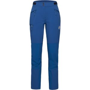 Mammut Atmungsaktive Softshellhose für die Berge Courmayeur SO Pants Women Blau 38