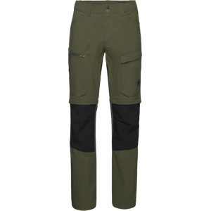Mammut Unsere strapazierfähigste Zip-Off-Wanderhose Zinal Hybrid Zip Off Pants Men Grün 44