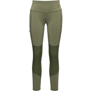 Mammut Strapazierfähige Tights für jedes Wanderabenteuer Zinal Hybrid Tights Women Grün XL