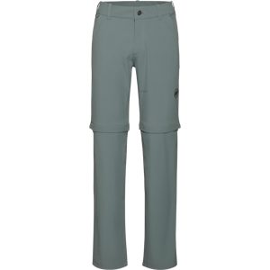 Mammut Zip-off-Wanderhose mit 4-Wege-Stretch Hiking V Zip Off Pants Men Grau 50 S kurz