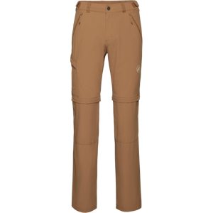 Mammut Vielseitige Zip-off-Wanderhose mit 4-Wege-Stretch Runbold IV Zip Off Pants Men Brown 48