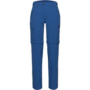 Mammut Vielseitige Zip-off-Wanderhose mit 4-Wege-Stretch Runbold IV Zip Off Pants Women Blau 46 S kurz