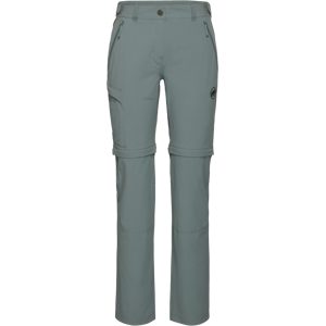 Mammut Vielseitige Zip-off-Wanderhose mit 4-Wege-Stretch Runbold IV Zip Off Pants Women Grau 34 L lang
