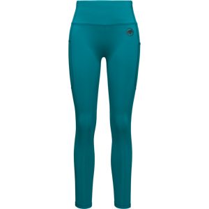 Mammut Dehnbare fleecegefütterte Kletterleggings Crag Winter Tights Women Grün XL