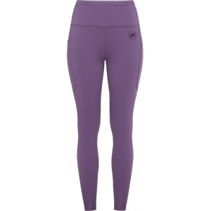 Mammut Dehnbare fleecegefütterte Kletterleggings Crag Winter Tights Women Lila XL
