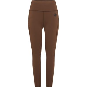 Mammut Dehnbare fleecegefütterte Kletterleggings Crag Winter Tights Women Brown L