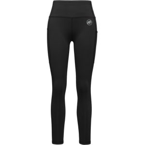 Mammut Dehnbare fleecegefütterte Kletterleggings Crag Winter Tights Women Schwarz XL