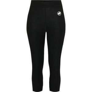 Mammut Vielseitige Thermotights in 3/4-Länge Tree Wool Thermal FL 3/4 Tights Women Schwarz XL