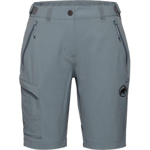 Mammut Multifunktionale Wandershorts mit 4-Wege-Stretch Runbold IV Shorts Women Grau 32