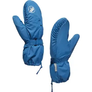Mammut Wasserdichte, isolierte Multifunktionsfäustlinge Fall Line Mitten Blau 10-12Y