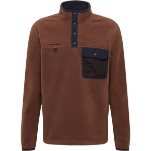 Mammut Vielseitiges Outdoor-Fleeceoberteil Moonstone Light ML Hybrid Pull Brown S
